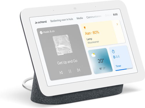 Google Nest Hub 2 Charcoal aanbieding